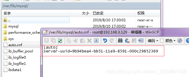 mysql 启动报Initialization of the server's UUID failed because it could ...